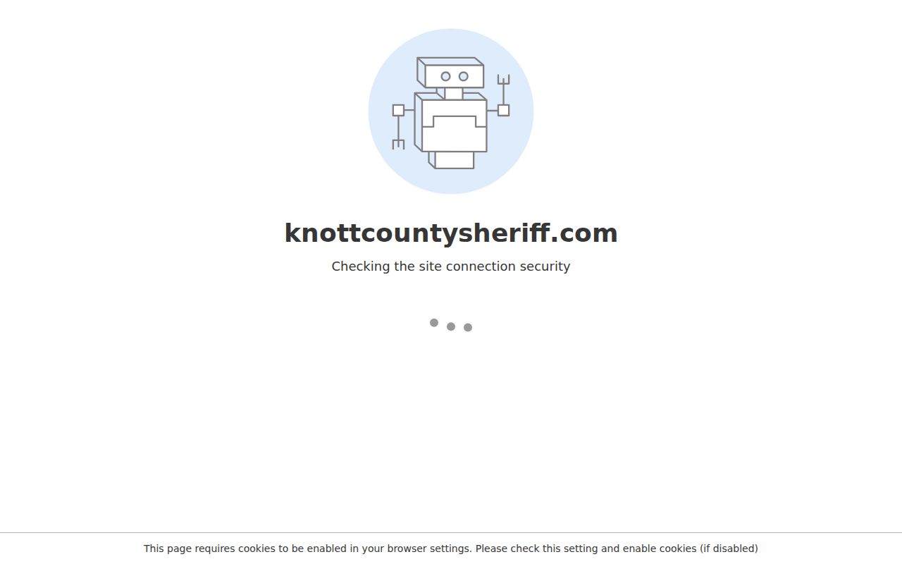 Knott County criminal history sheriff records source